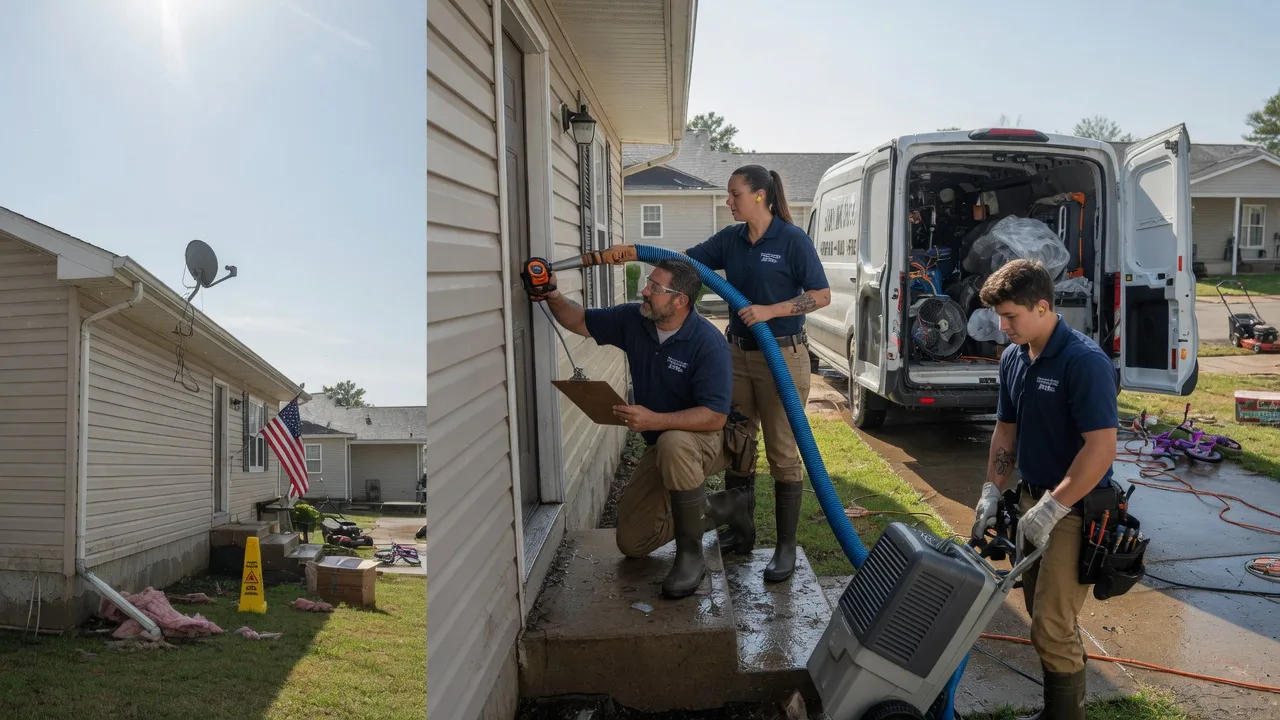 Ceiling Water Damage Restoration in Fairmont, MN near me